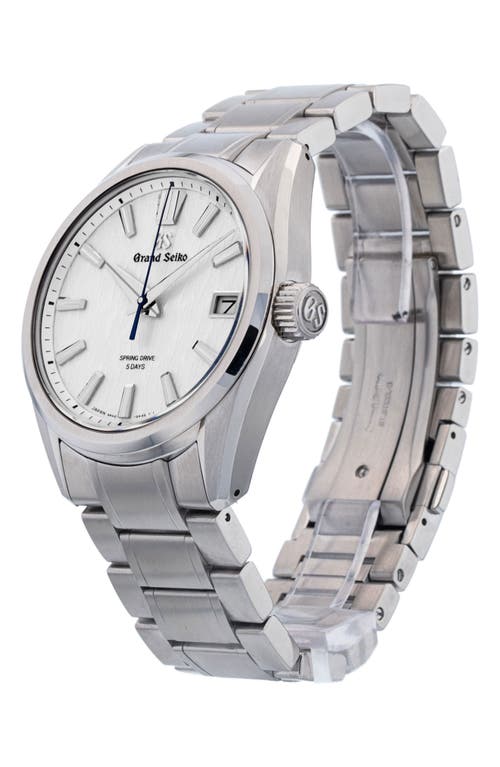 WATCHFINDER & CO. WATCHFINDER & CO. GRAND SEIKO PREOWNED 2023 GRAND SEIKO BRACELET WATCH, 40MM 