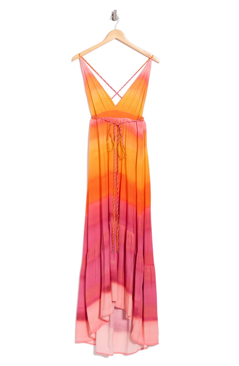 Maaji Sunrise Dye Moon Bay Cover-Up Dress, Alternate, color, 