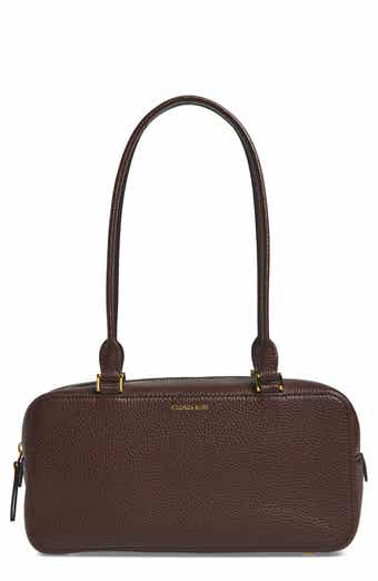 Veronica Beard Boxy Leather Shoulder Bag