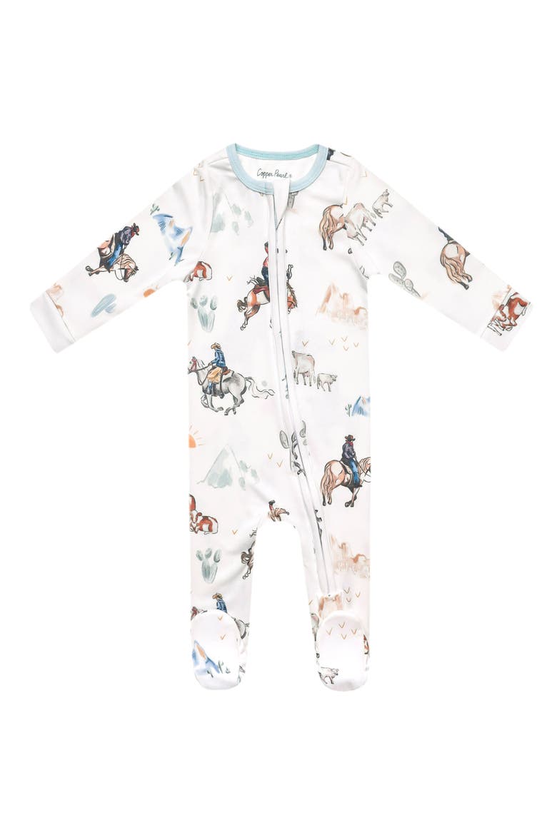 Boone Zip One-Piece Pajamas, Main, color, BOONE
