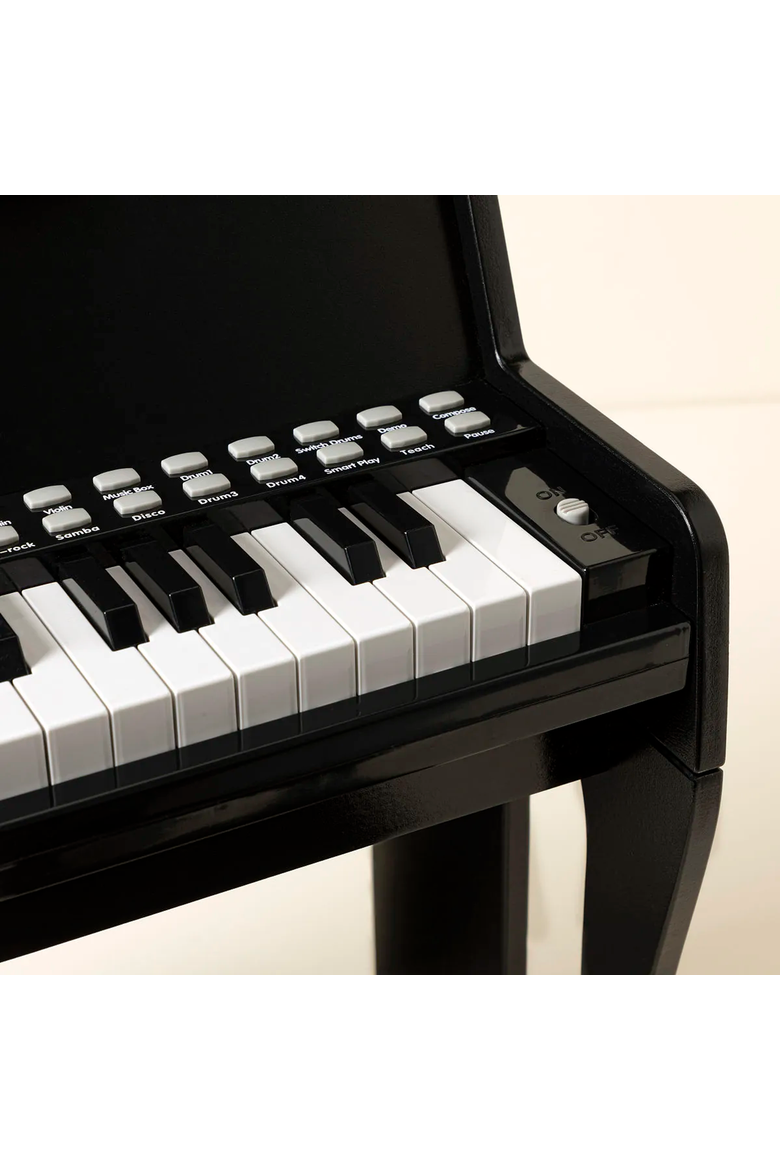 Learn with Lights Piano by Hape Toys, Alternate, color, Black
