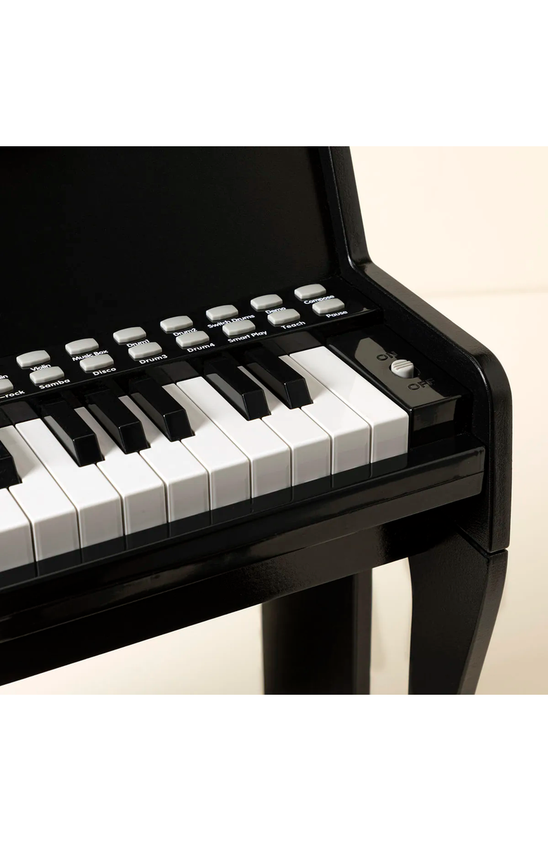 Uncommon Goods Learn with Lights Piano by Hape Toys, Alternate, color, Black