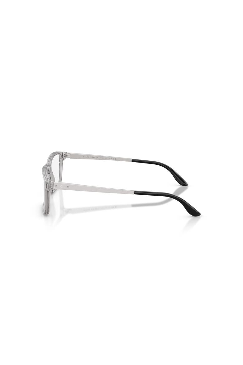 55mm Rectangle optical glasses, Alternate, color, Grey
