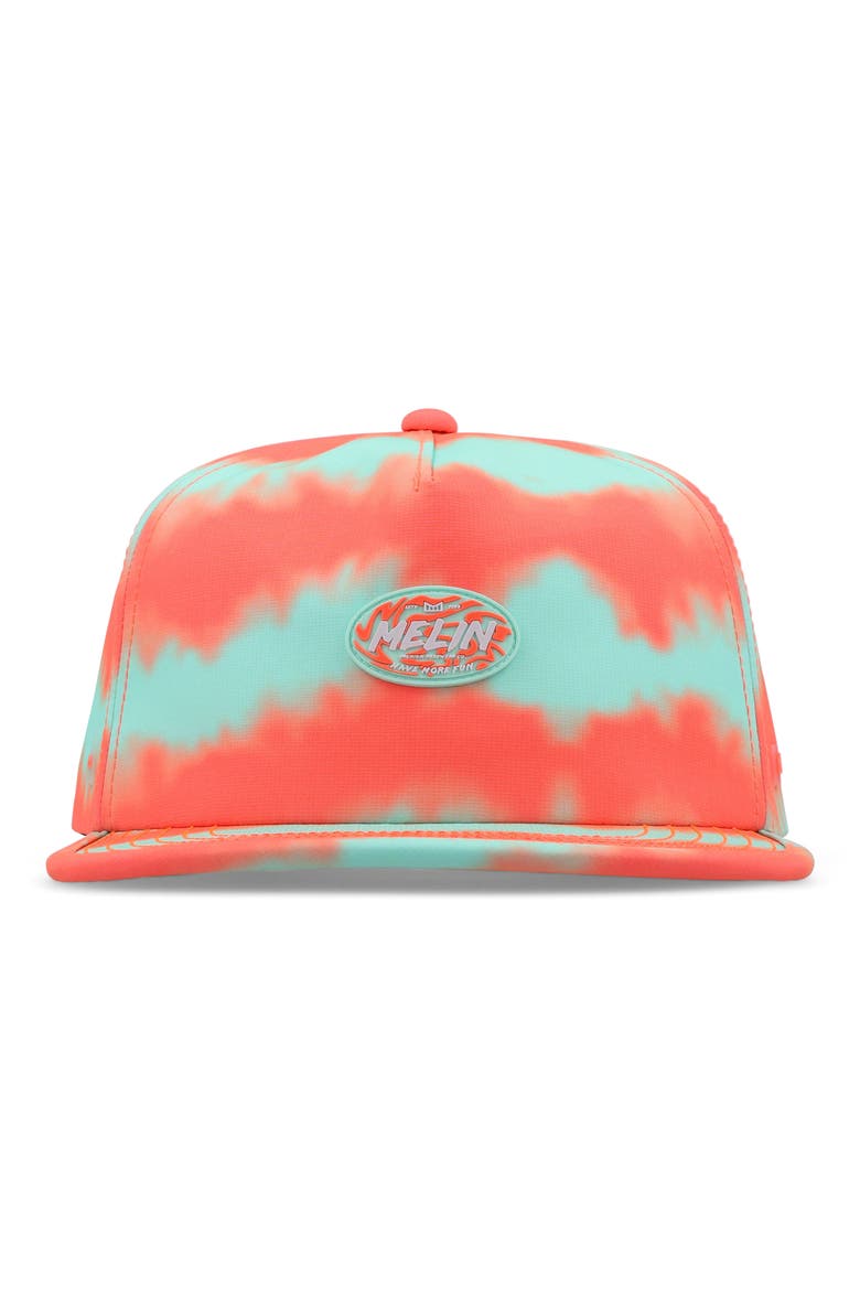 Hydro Eagle Neon Tie Dye Hat, Alternate, color, INFRARED