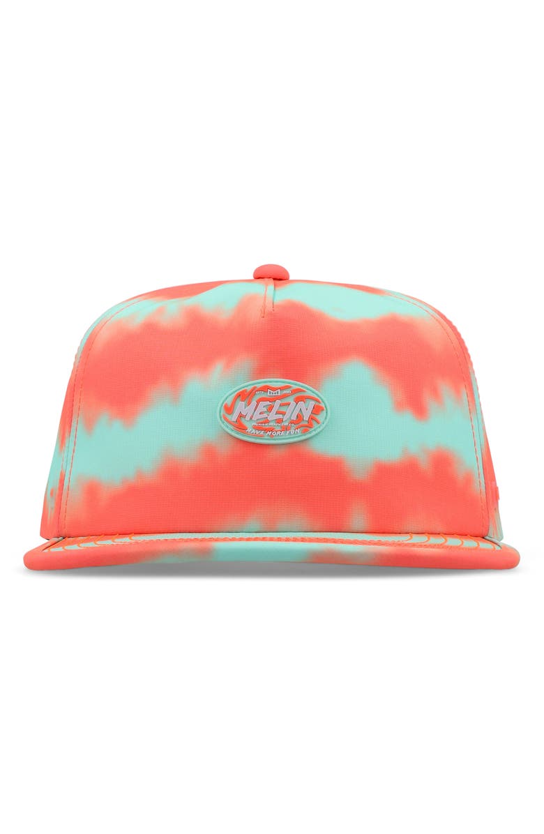 Melin Hydro Eagle Neon Tie Dye Hat, Alternate, color, Infrared