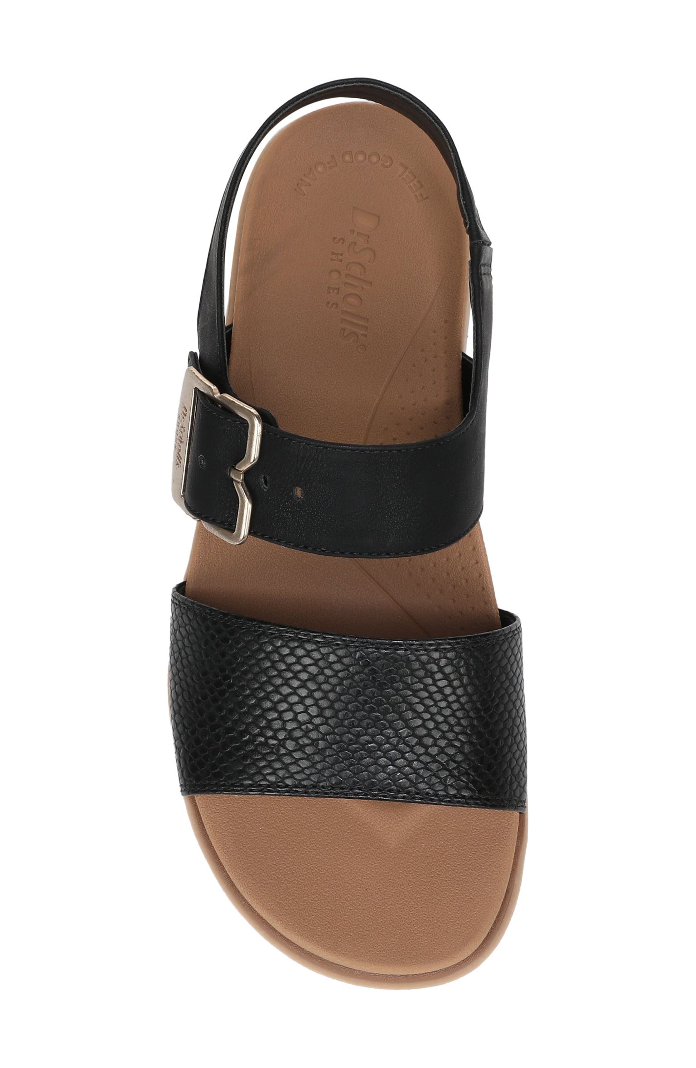 Dr. Scholl
s Posie Slingback Sandal, Alternate, color, Black