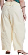 ELOQUII Foldover Tie Waist Pant