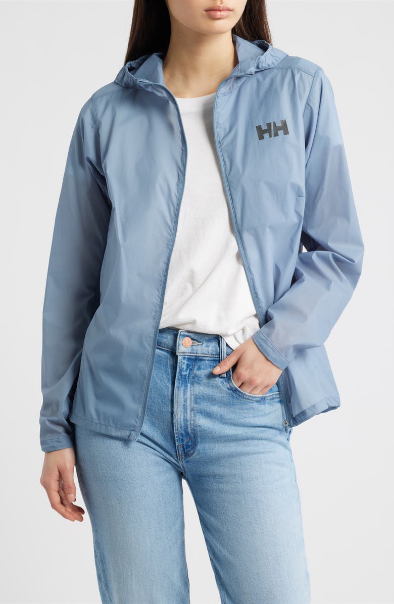 Helly Hansen Trail Windbreaker Jacket, Alternate, color, 601 Washed Navy