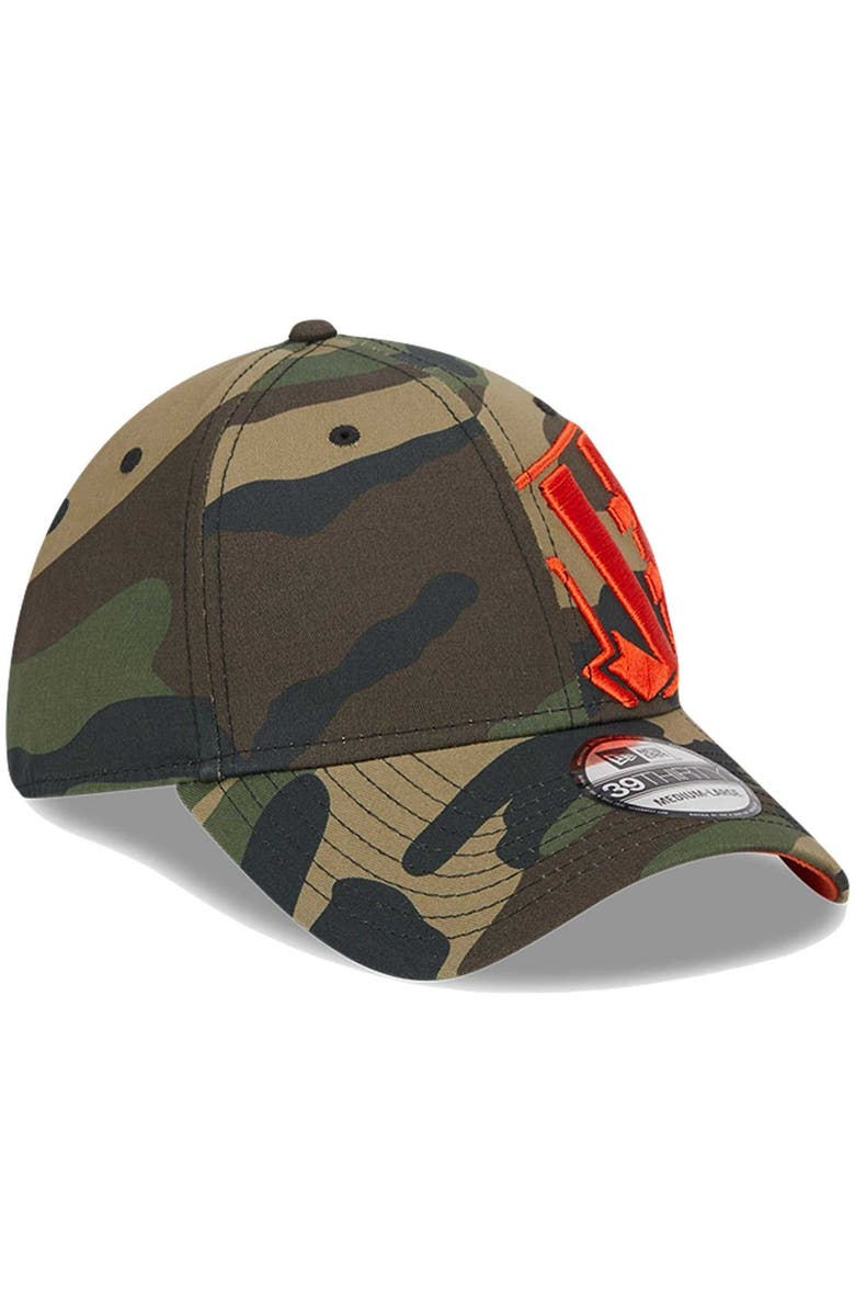 New Era Men's New Era Camo Cincinnati Bengals  Punched Out 39THIRTY Flex Hat, Alternate, color, 