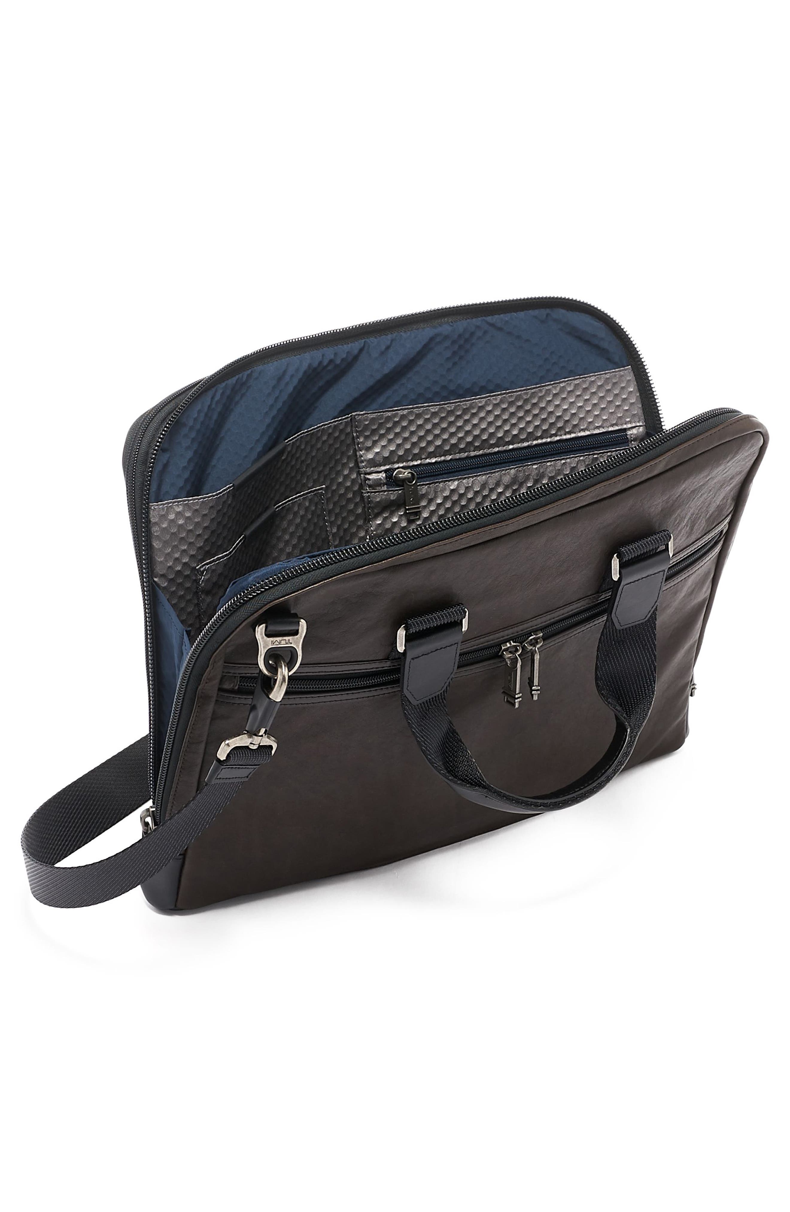 TUMI Alpha Bravo Aviano Slim Briefcase, Alternate, color, 