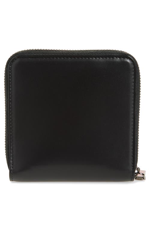 Christian Louboutin Kypi Leather Zip Wallet In Black