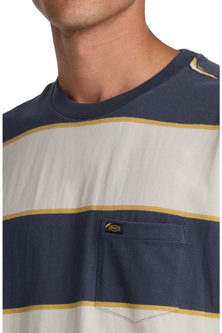 Dayshift Stripe Cotton Pocket T-Shirt, Alternate, color, LIGHT KHAKI