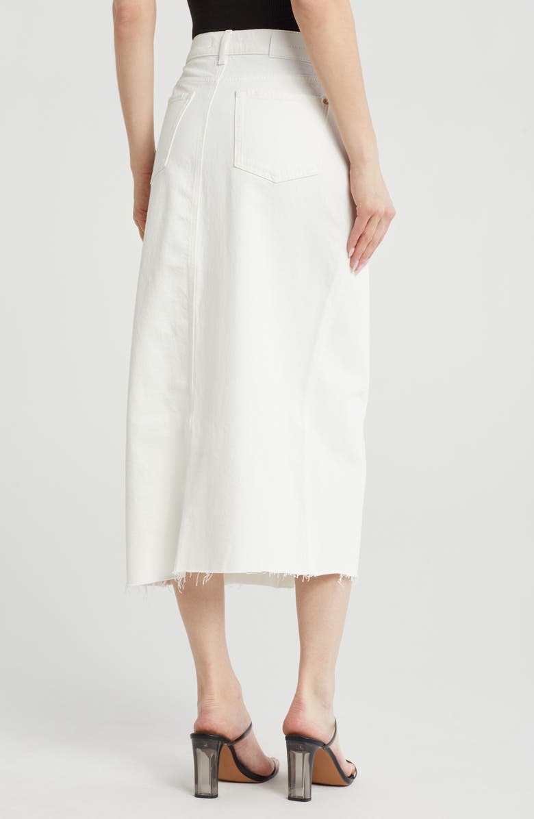7 For All Mankind Kellie Denim Maxi Skirt, Alternate, color,