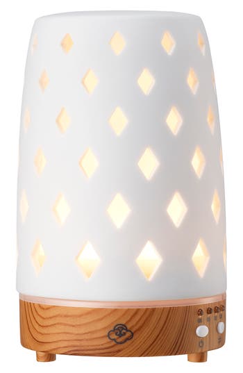 Serene House Ultrasonic Cool Mist Diamond 90 Aromatherapy Diffuser In White