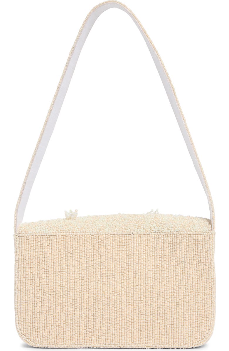 Collection XIIX 3D Flower Beaded Baguette Shoulder Bag, Alternate, color, Ivory