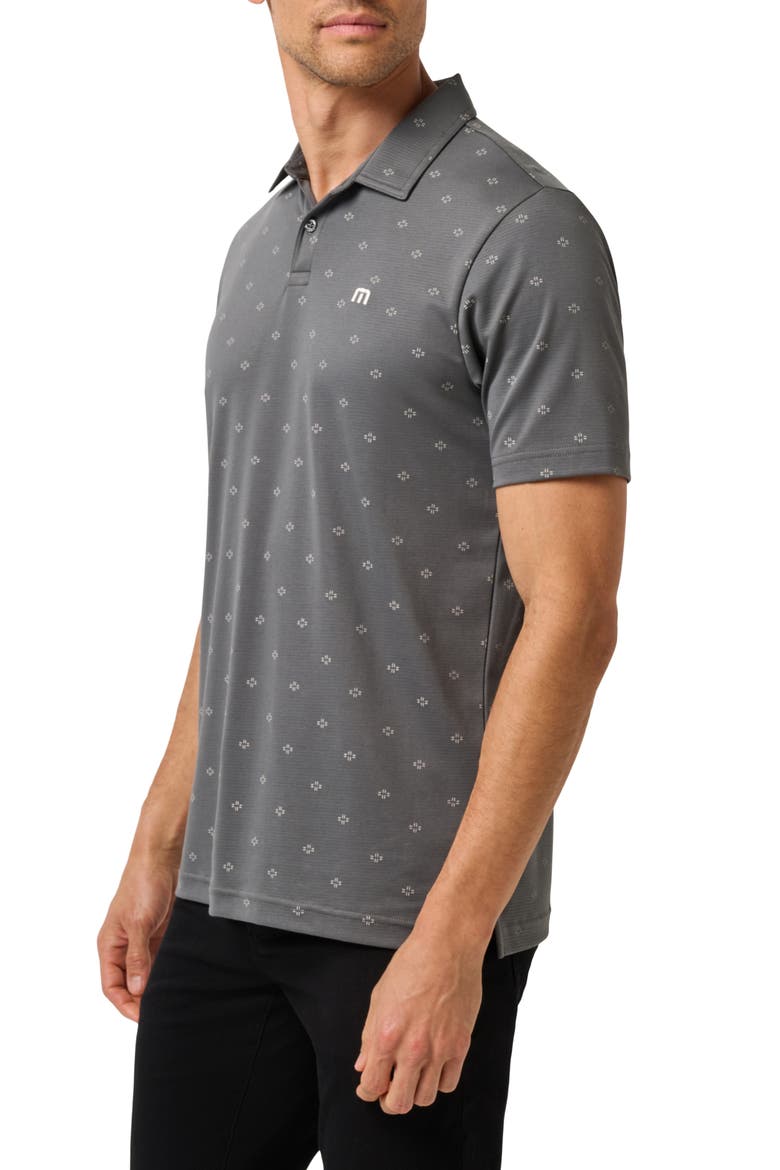 Final State Geo Pattern Polo, Alternate, color, DARK OLIVE