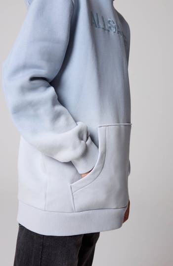 Kids' Underground Oversize Logo Zip Hoodie