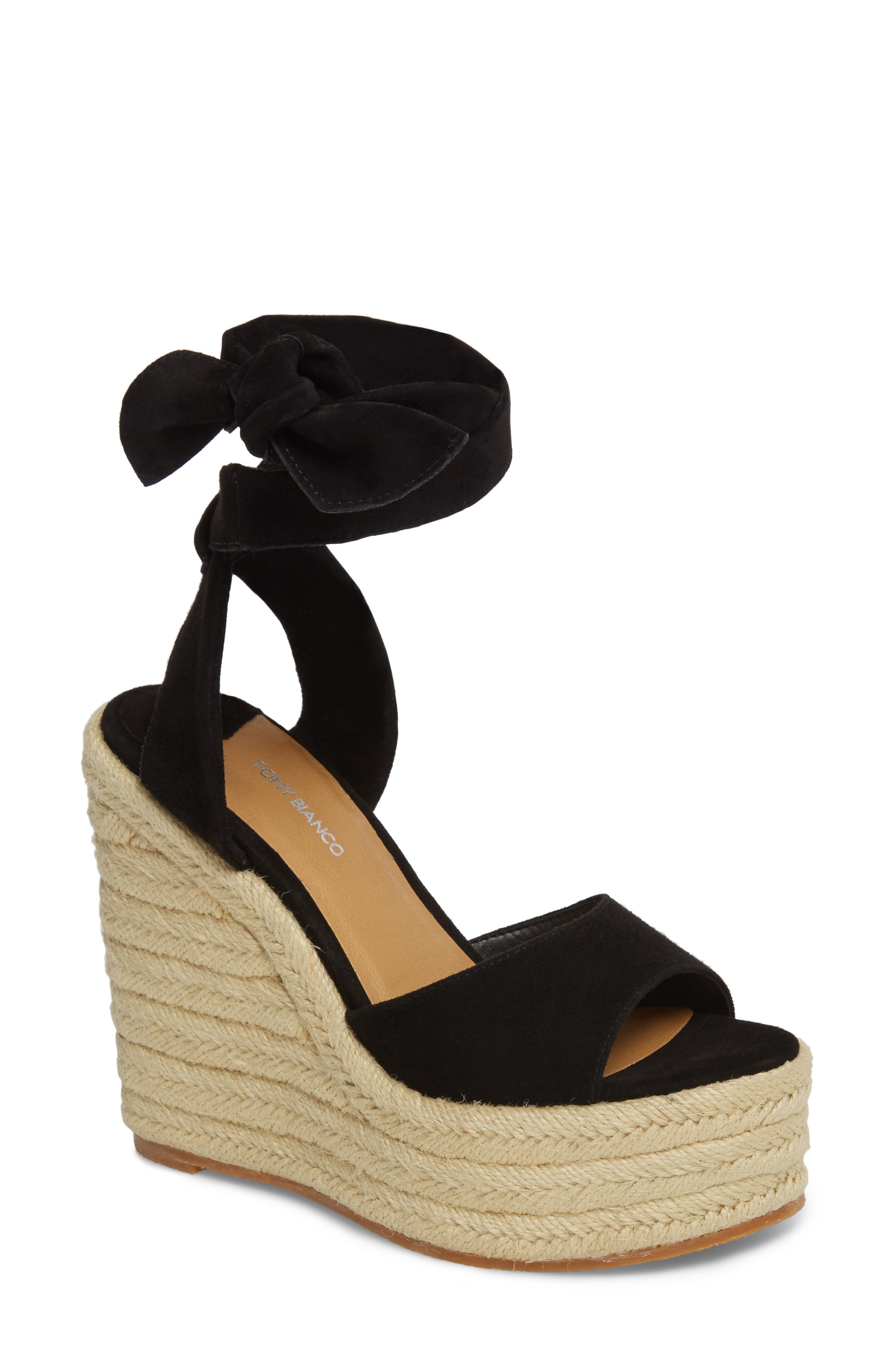 Tony Bianco Barca Espadrille Wedge Sandal, Main, color, 