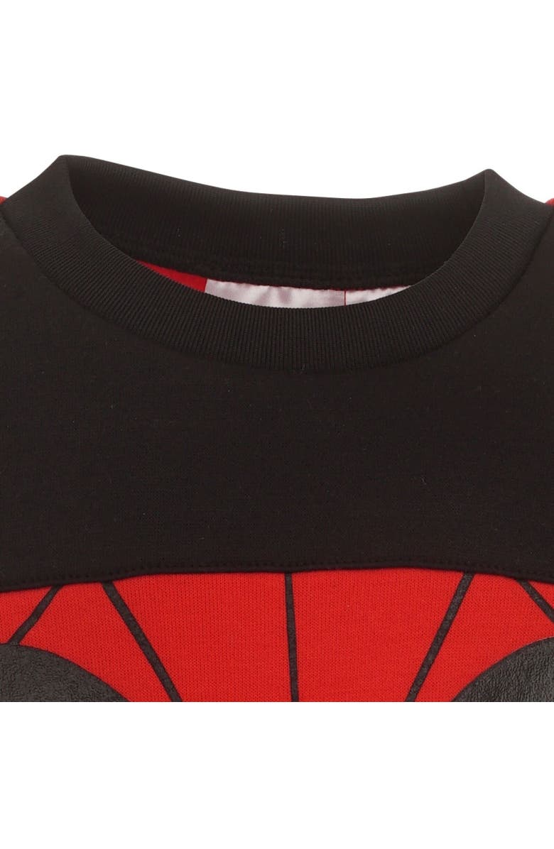 Marvel Fleece Sweatshirt & Pants Set, Alternate, color, Red / Black