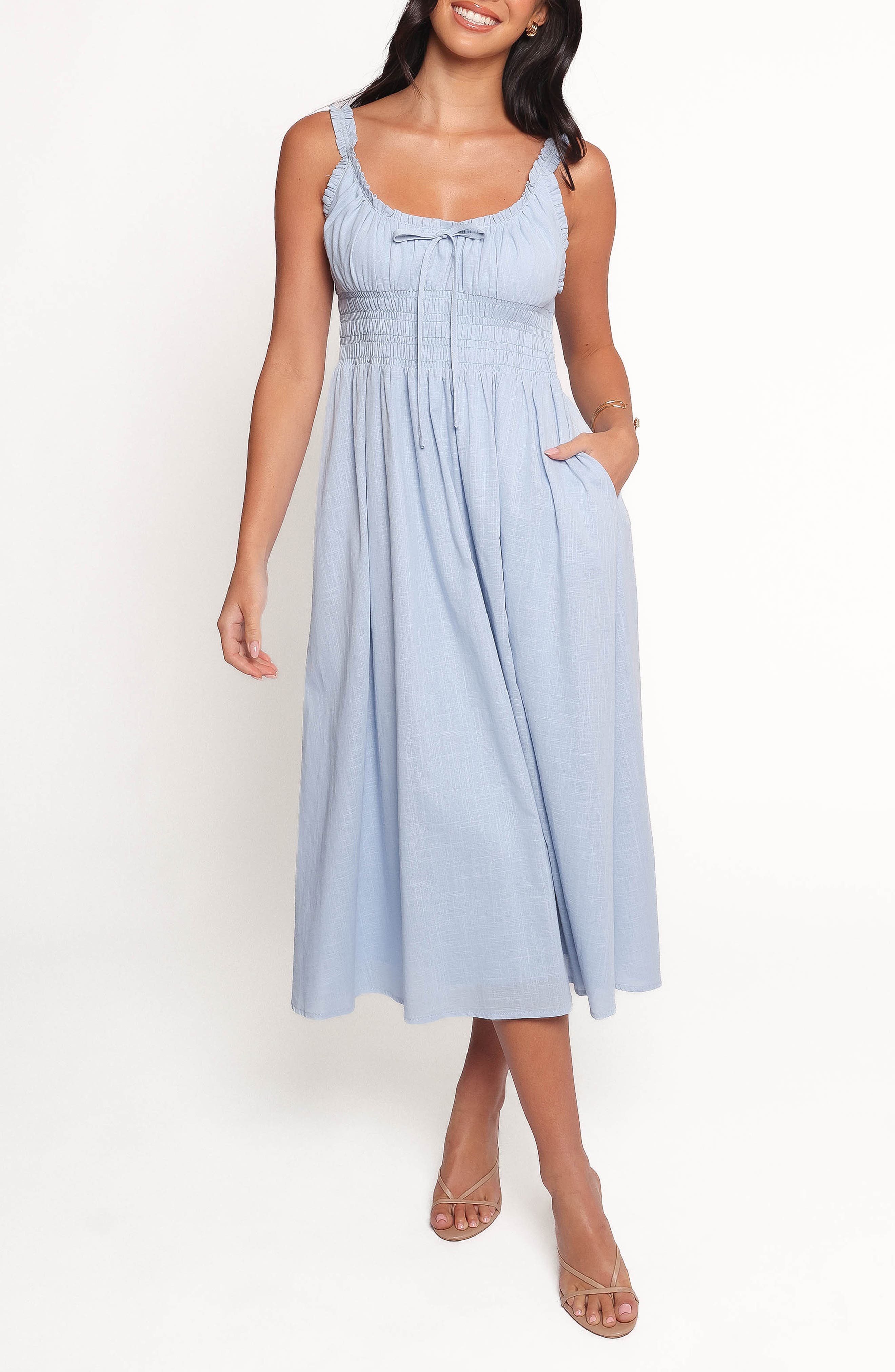 selected PALE BLUE