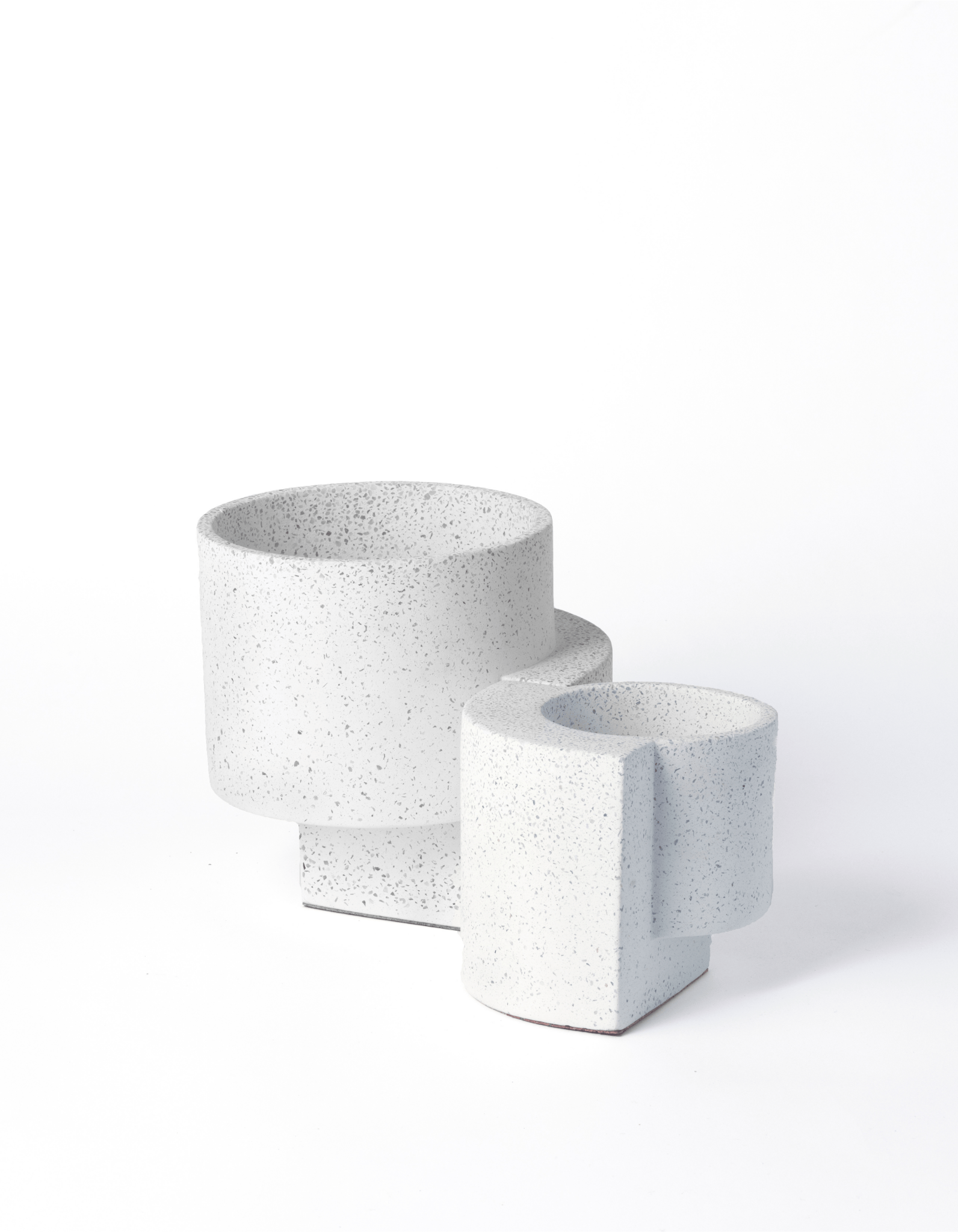 WHITE TERRAZZO