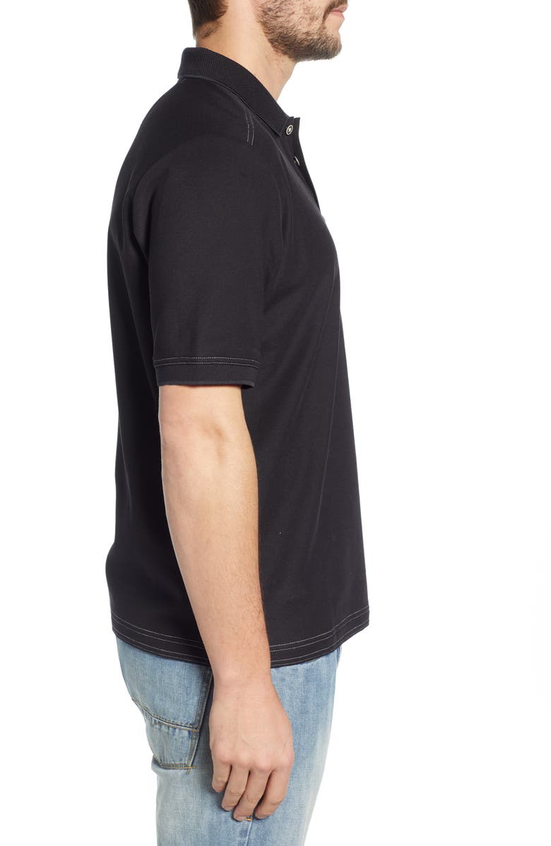 Tommy Bahama Emfielder 2.0 Polo, Alternate, color, Black