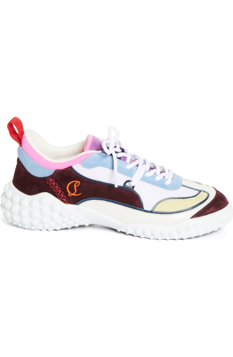 Christian Louboutin Mara Runner Sneaker, Alternate, color, Version Ceruleo/ Amara