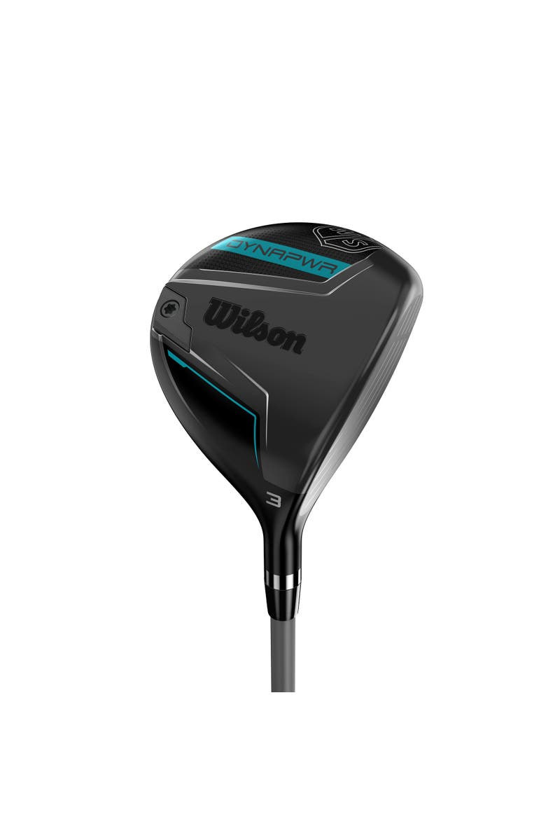 WILSON Dynapower Right Hand Womens Fairway Woods - #7 / Proj X Evenflow / Ladies, Main, color, Black