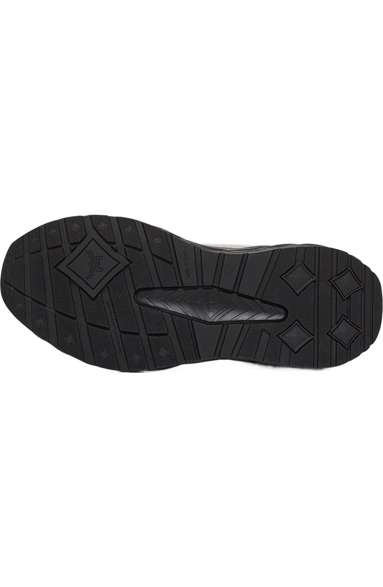 MCM Skywander Boots in Metallic Calf Leather, Alternate, color, Silver