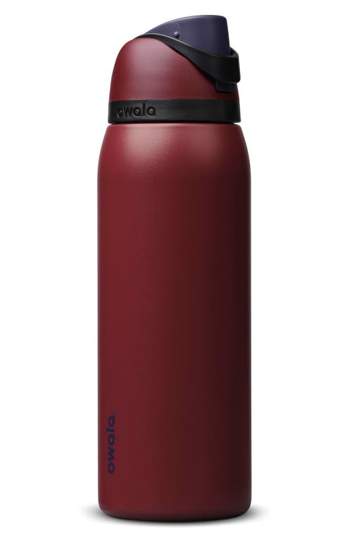 Owala 40oz. Freesip Stainless Steel Water Bottle In Burgundy