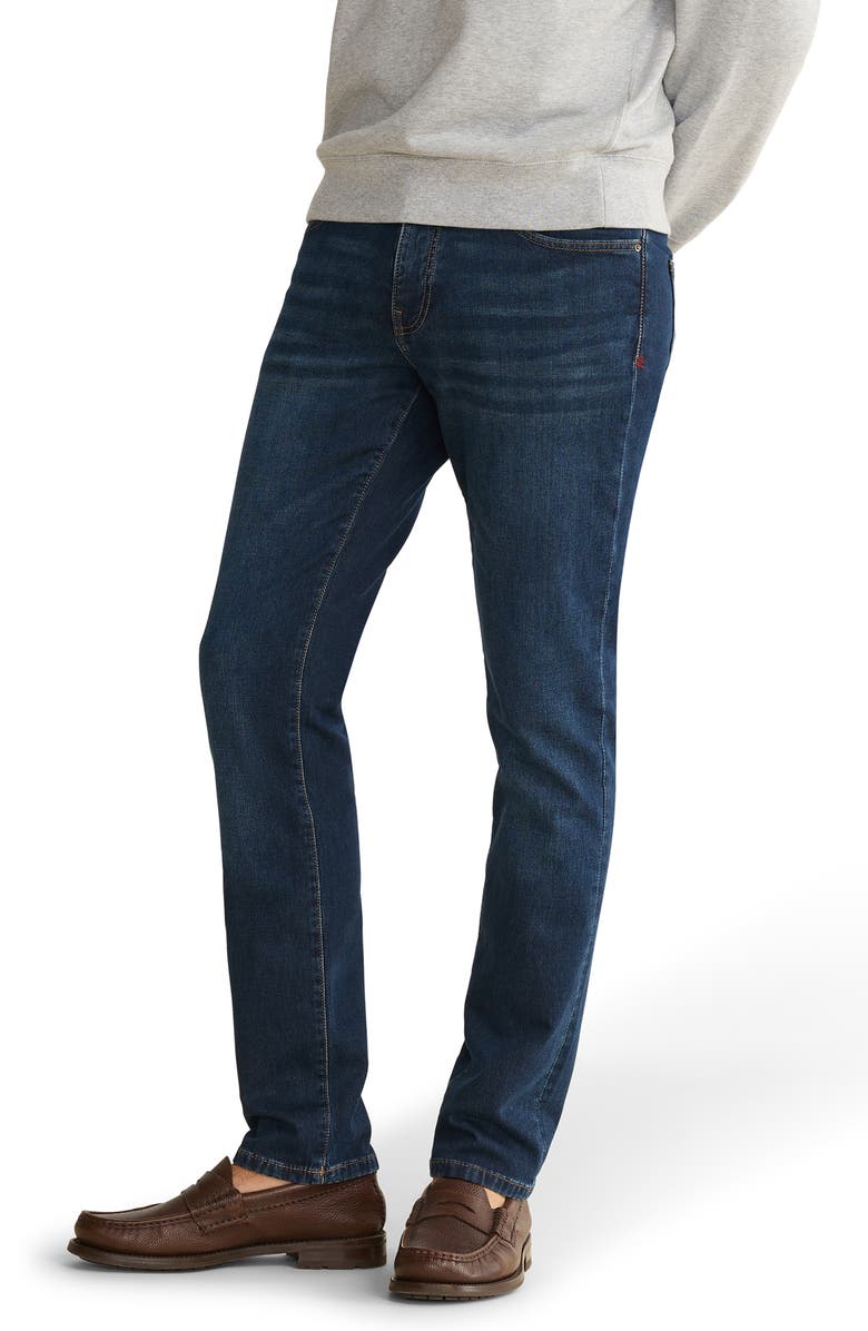 WARP+WEFT AMS Slim Knit Jeans, Alternate, color, Blue Eyed