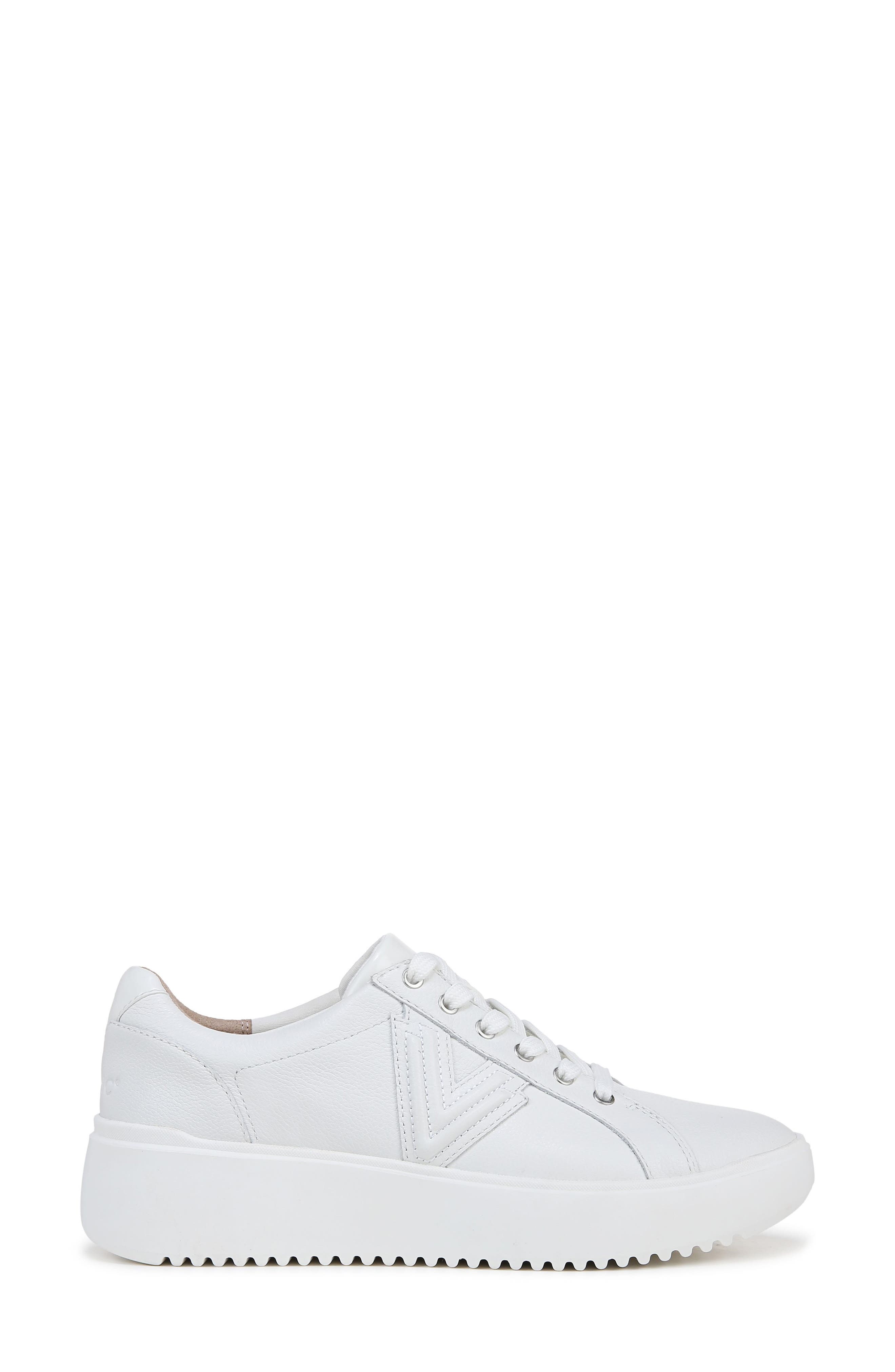 Vionic Kearny Platform Sneaker, Alternate, color, Smooth White