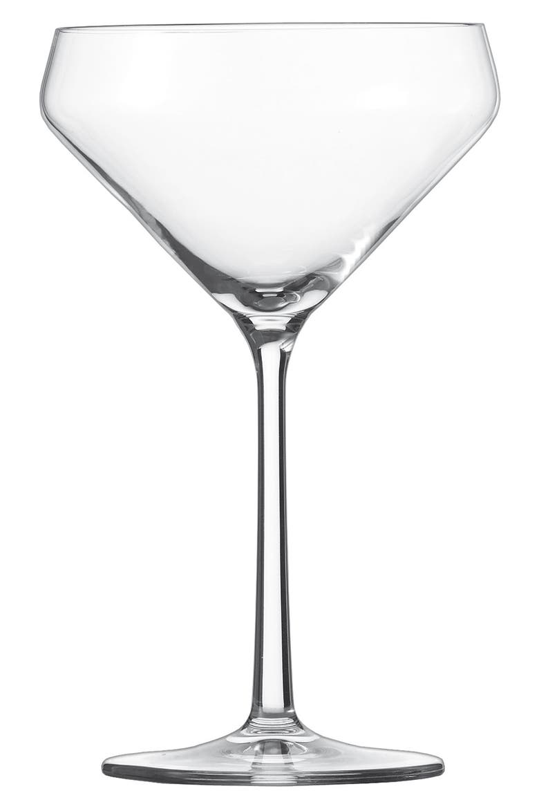Schott Zwiesel Pure Set of 6 Martini Glasses, Main, color, CLEAR