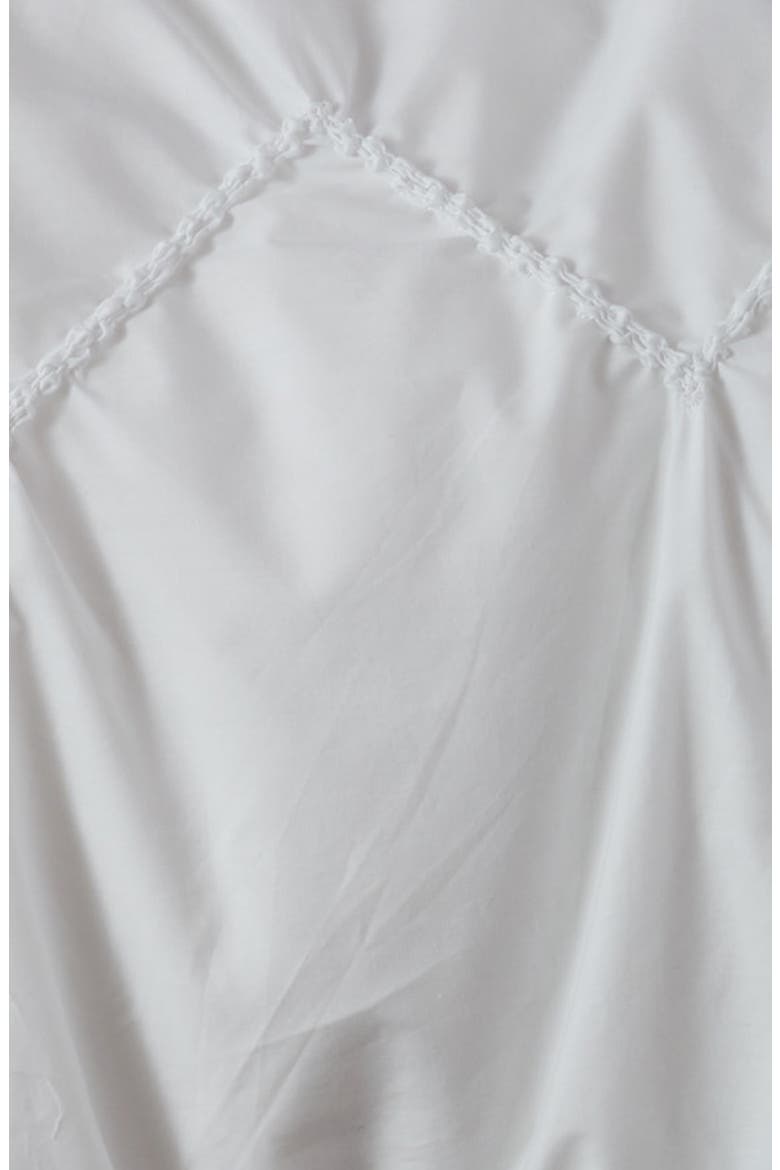 Mara Texture Comforter & Sham Set, Alternate, color, WHITE
