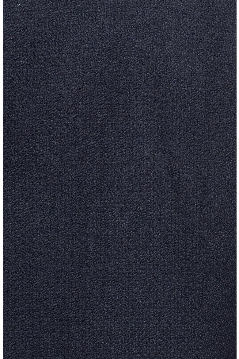Regular Fit Italian Wool Sport Coat with Inset Bib, Alternate, color, NAVY