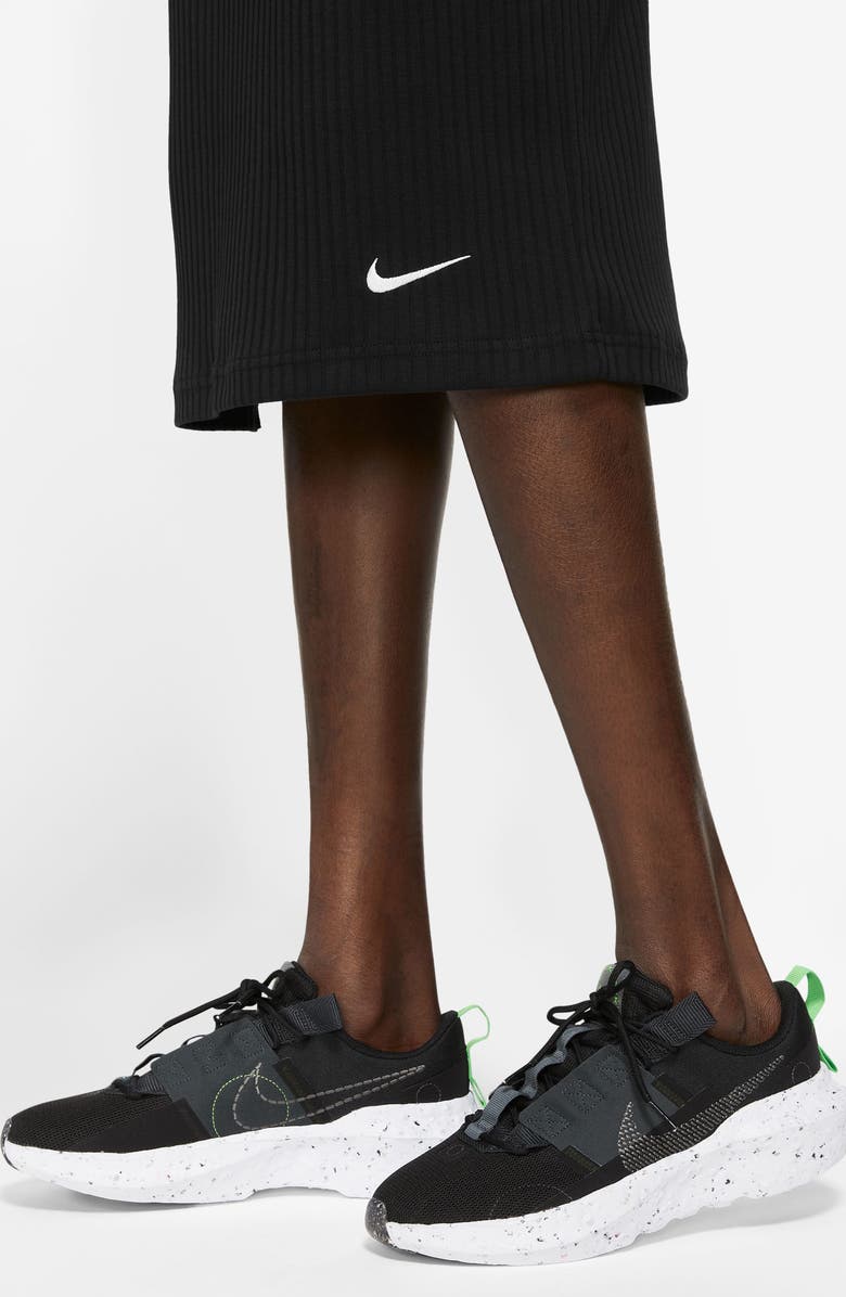 Nike Cotton Blend Rib Skirt, Alternate, color,