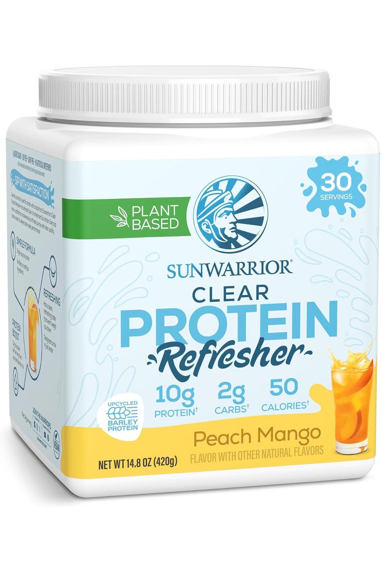 Clear Protein Refresh Powder, 420gm, Main, color, Peach Mango