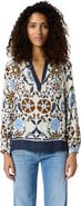 GERARD DAREL Crystelle Printed Blouse