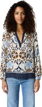 GERARD DAREL Crystelle Printed Blouse