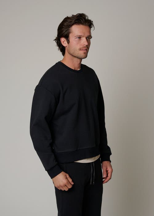 Leisure Lab Zen Crewneck In Eclipse