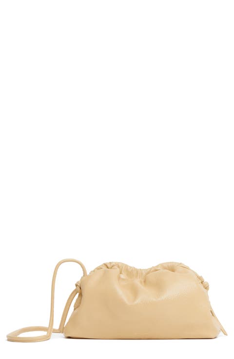 Mini Cloud Leather Clutch
