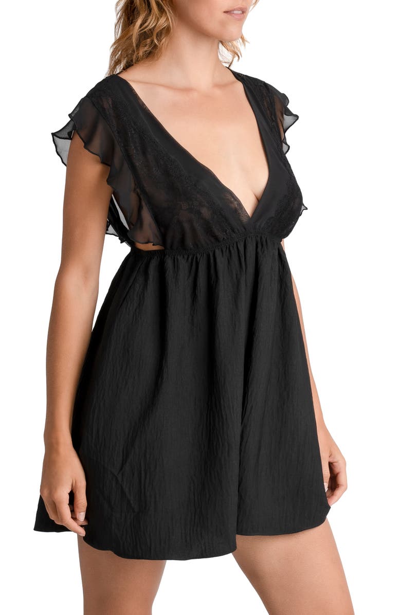 Midnight Bakery Elsie Babydoll Chemise, Alternate, color, 