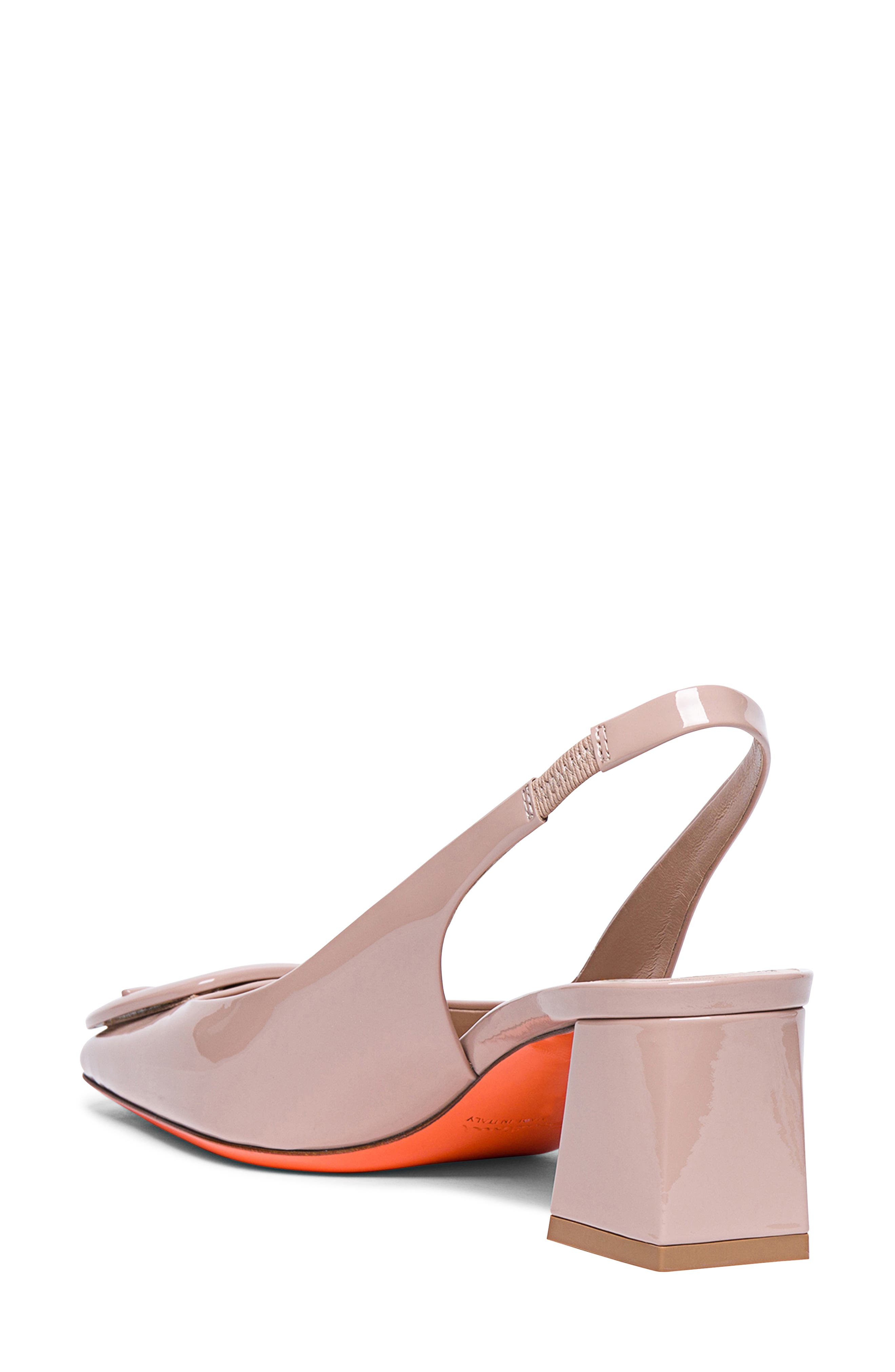 Women's Lemon Patent Sling Back, Alternate, color, PINK-P29
