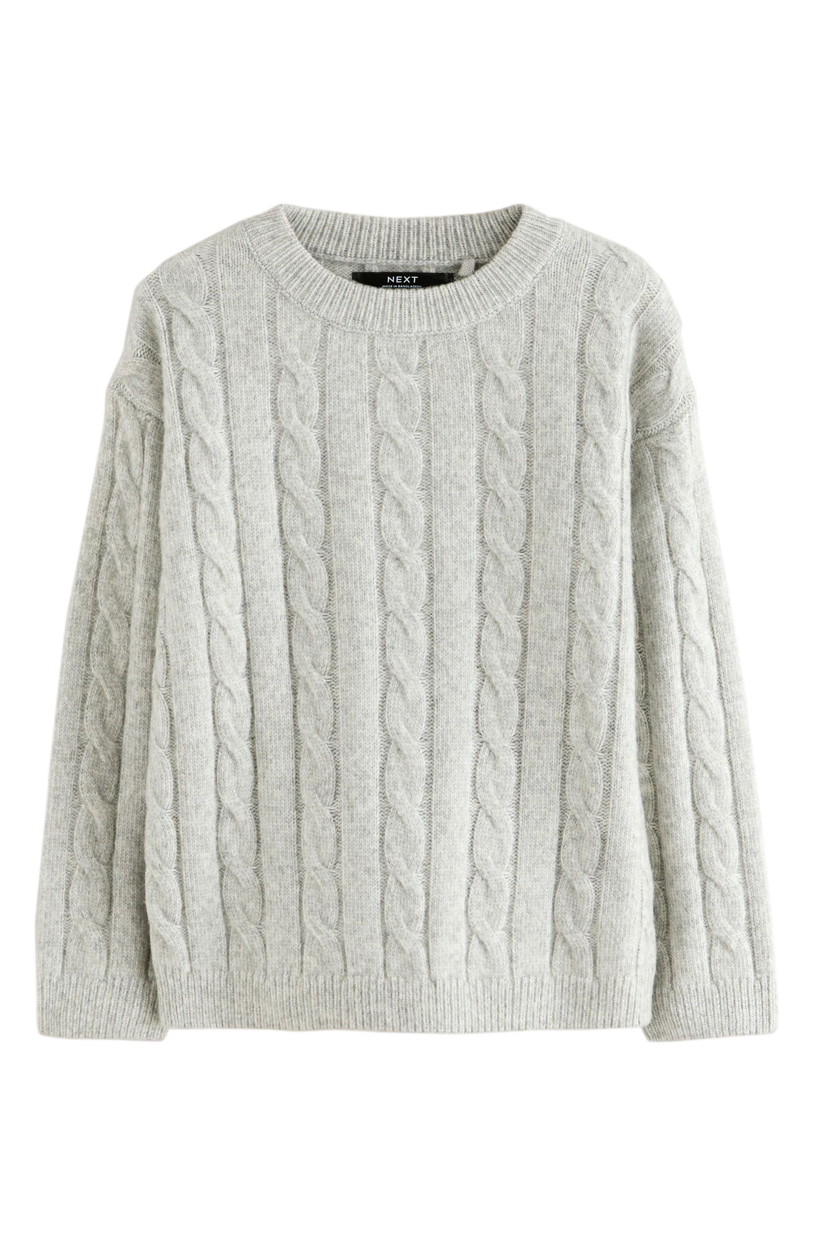 NEXT Kids' Cable Crewneck Sweater