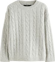 NEXT Kids' Cable Crewneck Sweater