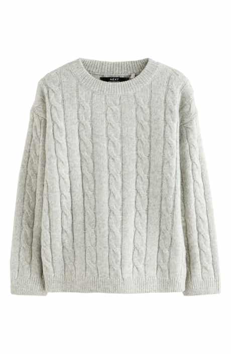 NEXT Kids' Cable Crewneck Sweater