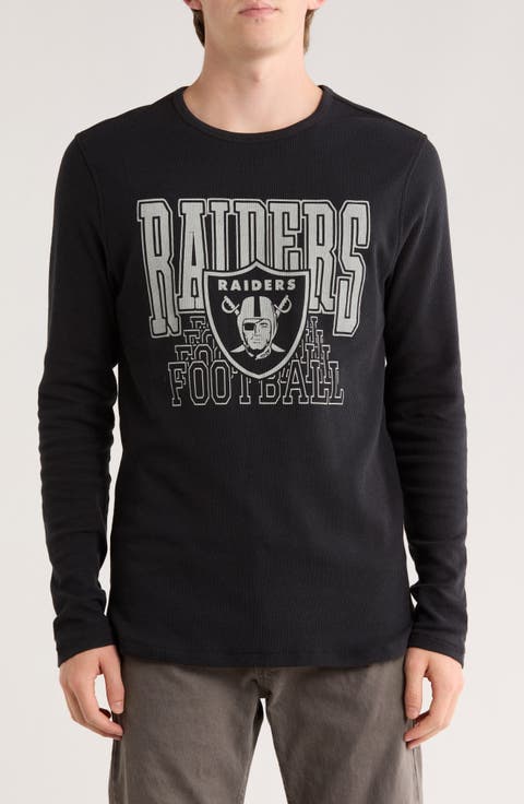 Raiders Long Sleeve Thermal Graphic T-Shirt