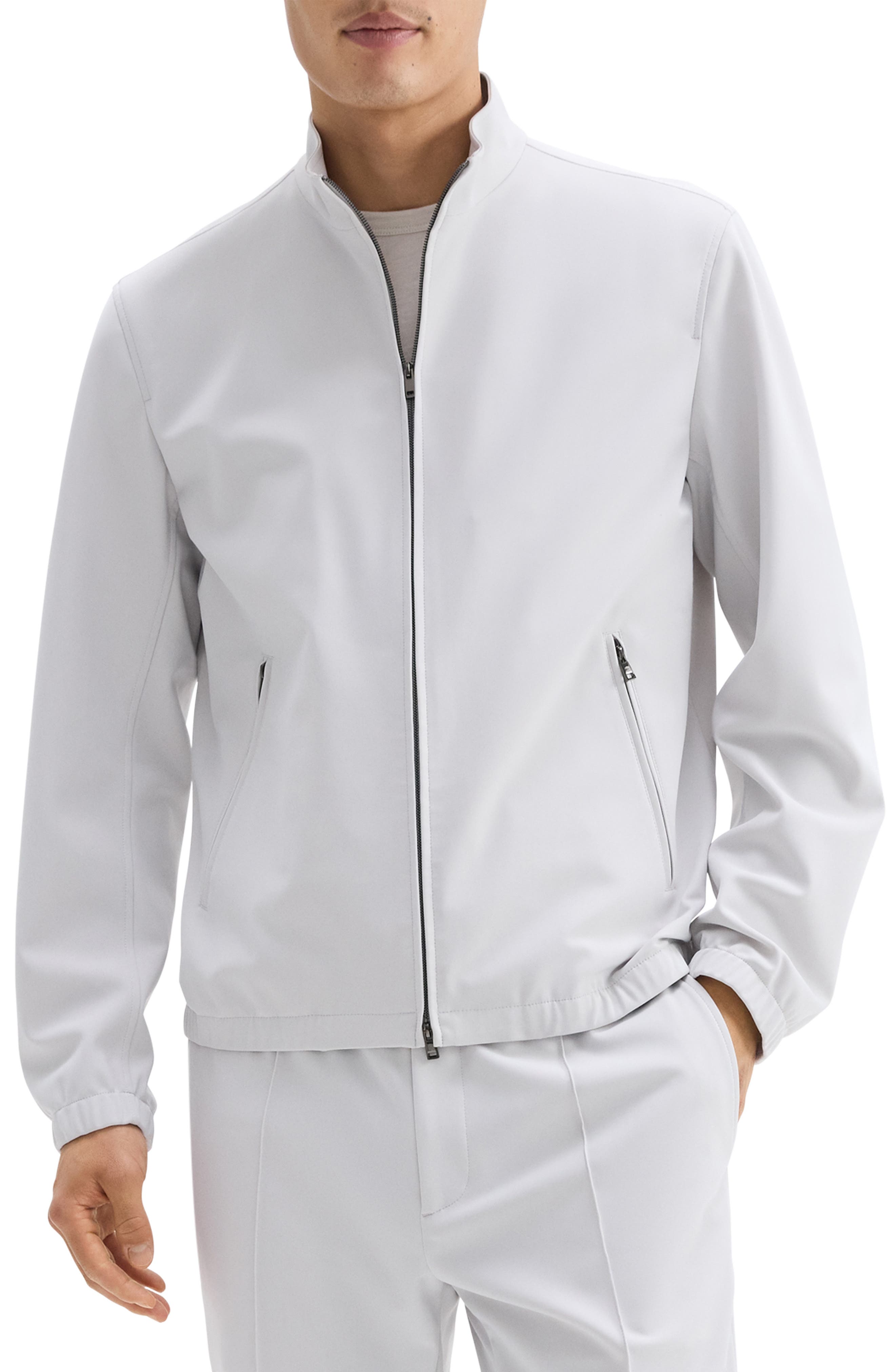 未使用級♡セオリー ナイロンジャージージャケット PRECISION PONTE Precision Ponte Zip Jacket (Men) | Nordstrom