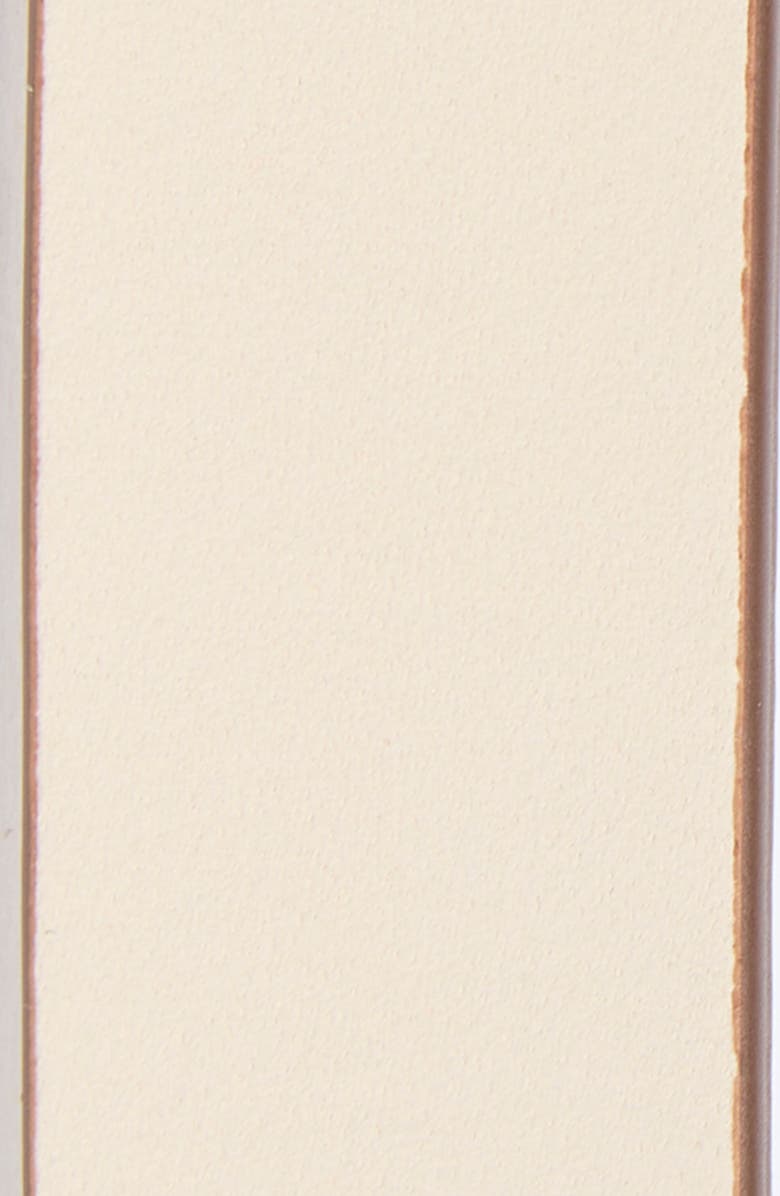 rag & bone Highline Slim Leather Belt, Alternate, color, Greige