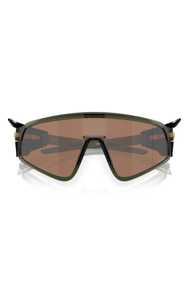 Oakley 135mm Prizm<sup>™</sup> Shield Sunglasses, Alternate, color, Olive